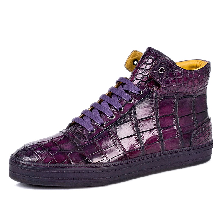 sneaker boot purple