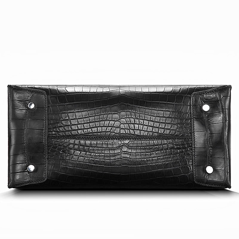 At Auction: Vintage Crocodile Leather Purse