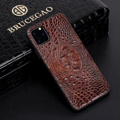 Iphone 15 Pro Max Blue Peony Alligator Removable Strap Case