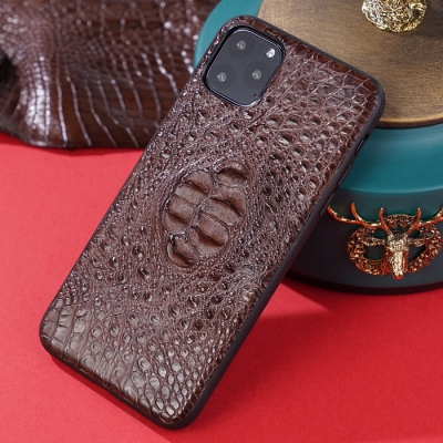 Iphone 15 Pro Max Blue Peony Alligator Removable Strap Case