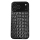 Crocodile iPhone Cases - Black Crocodile Backbone Skin