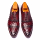 Luxurious Footwear BRUCEGAO Ostrich Skin Shoes