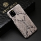 Python Snakeskin Snap-on Case for iPhone - Python Back Skin - White