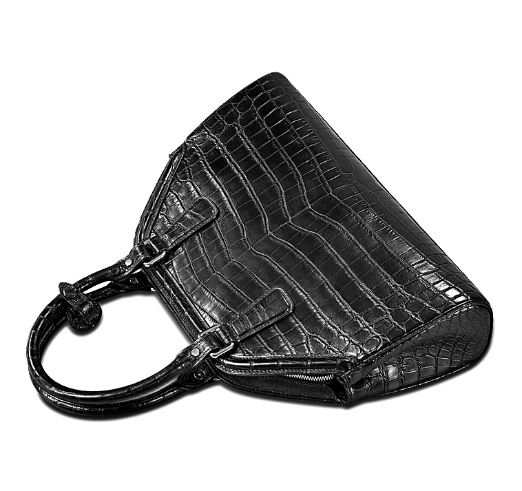 Women Alligator Leather Handbag Designer Tote Purse Top-handle Bag
