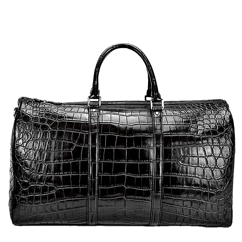 Alligator Skin Duffle Bag