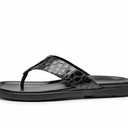 Men's Alligator Flip Flop Sandal-Side