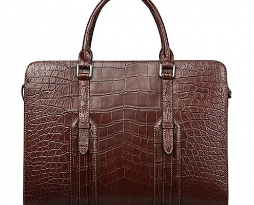 Alligator Leather Laptop Bag Briefcase