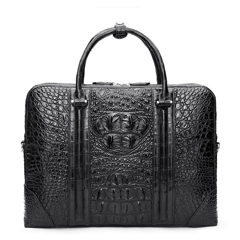 Crocodile Leather Briefcase Laptop Bag Business Bag