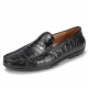 Men's Alligator Moc Toe Slip-on Driving Style Loafer