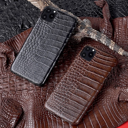 Crocodile & Alligator Leather Snap-on Cases for iPhone-Crocodile Belly Skin