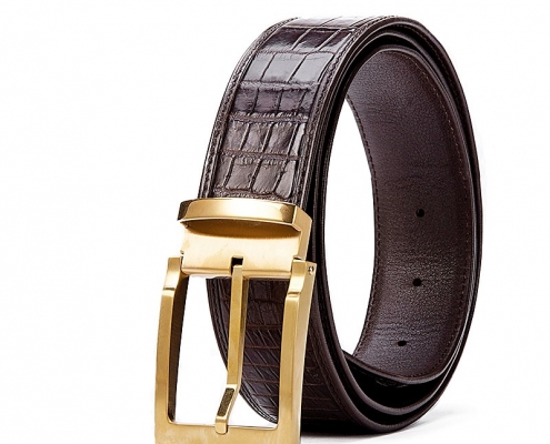 Exotic Leather Belt - Crocodile Belt