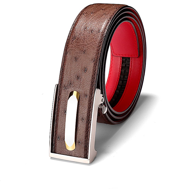 Exotic Leather Belt - Ostrich Belt