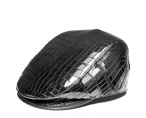 Men’s Must-have Style Essentials-Alligator Ascot Cap