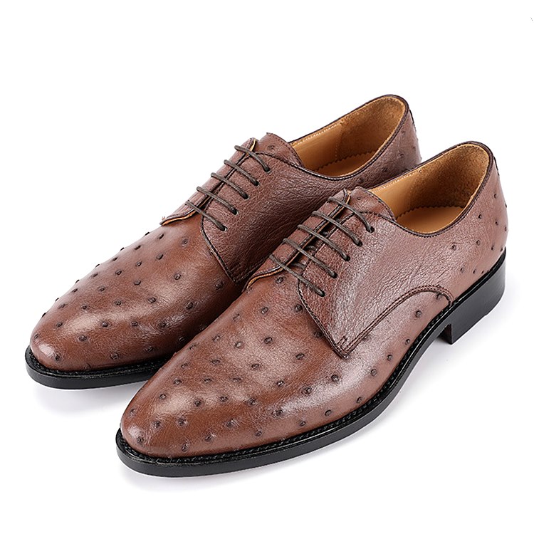 Exotic Leather Shoes - Ostich Leather Shoes for Men