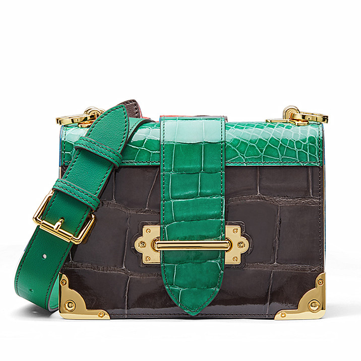 Best Luxury Shoulder Bags-Mini Alligator Shoulder Bags Evening Clutch Purses