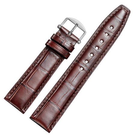 Alligator Watch Straps for IWC-Brown