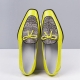 Lizard Skin Tassel Loafer Slip-On Shoes for Men-2