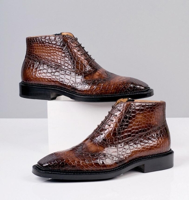 wingtip chukka boots