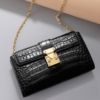 Alligator Clutch Purse Cellphone Bag Card Holder Purse-1