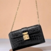 Alligator Clutch Purse Cellphone Bag Card Holder Purse-2