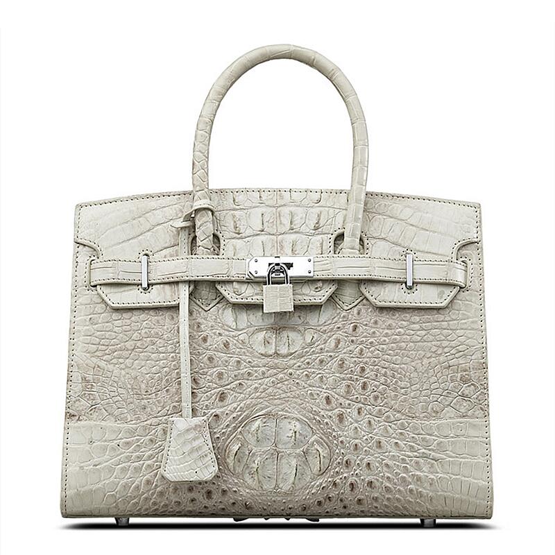 white color handbag