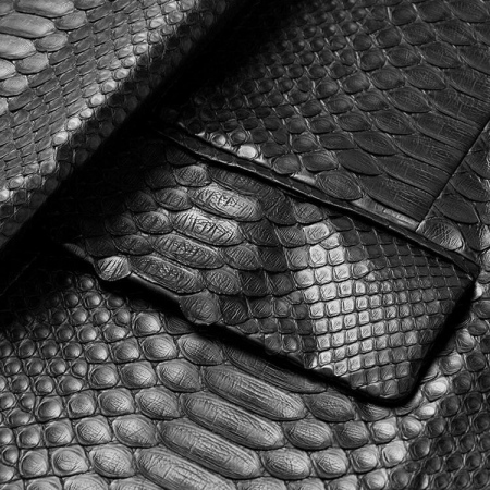 Snakeskin Jackets Python Skin Coats for Men-Pocket