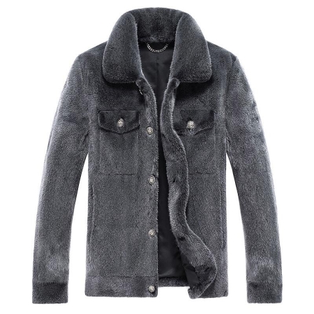 Mink Jackets & Mink Coats for Men | BRUCEGAO
