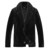 Mink Fur Blazer Suit Coat for Men