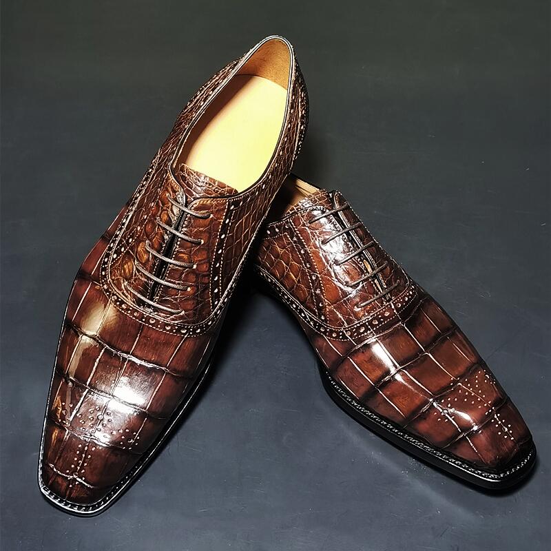 Alligator and Crocodile Leather Goods-Crocodile Shoes