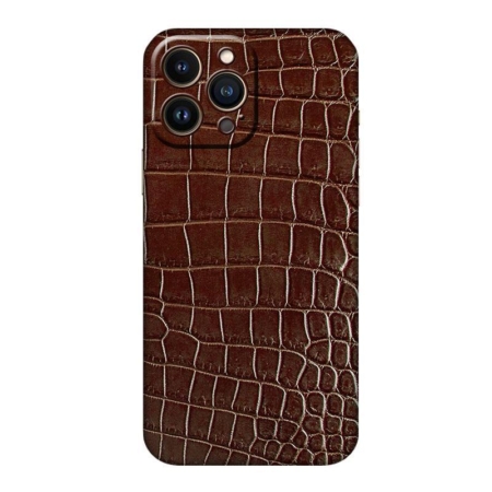 Alligator & Crocodile iPhone Cases-Brown