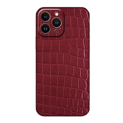 iPhone 15 Pro Max Phone Case, Calf Leather, Crocodile Texture – VELANTE  Officiale®