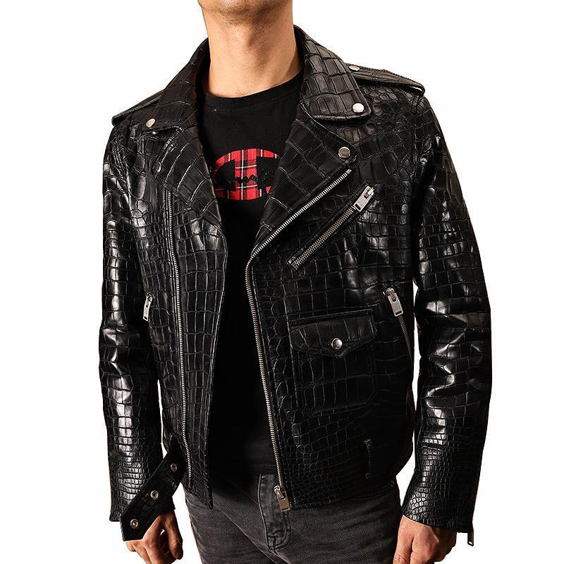 Crocodile Leather Is The Best Material for Motorcycle Jackets