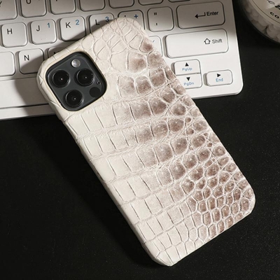 iPhone 15 Pro Max Phone Case, Calf Leather, Crocodile Texture – VELANTE  Officiale®