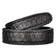 Snakeskin Belts, Python Belts-Black