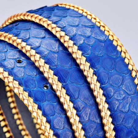 Snakeskin Belts, Python Belts-Details