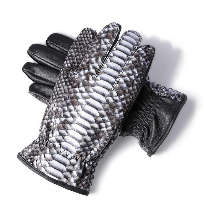 Snakeskin Gloves