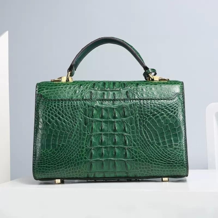 Womens Crocodile Handbags Crocodile Purses-Back