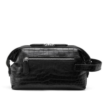 Alligator Travel Toiletry Bag Dopp Kits for Men-Back