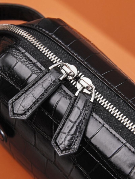 Alligator Travel Toiletry Bag Dopp Kits for Men-Zipper