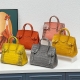 Colorful crocodile bags