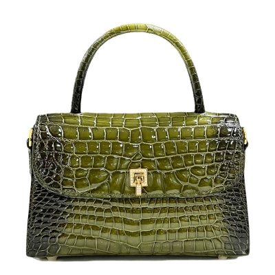 Alligator Leather Purse Mini Alligator Shoulder Bag