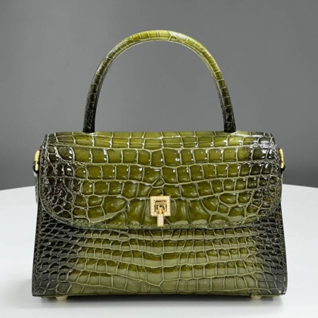 Custom Leather Purse Mini Alligator Handbag