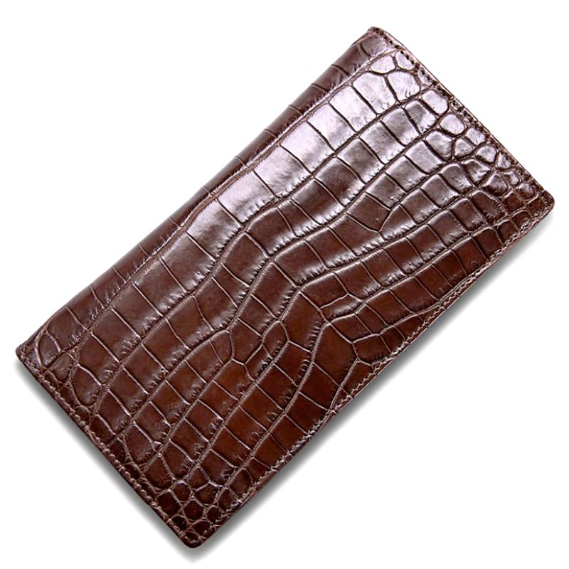 Alligator Multi-Card Long Bifold Wallet Suit Wallet