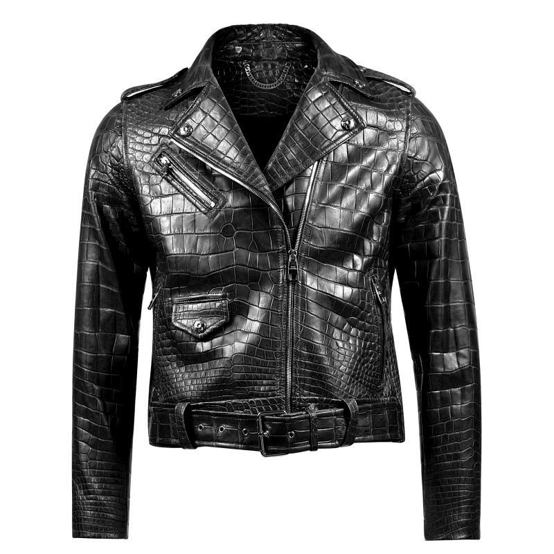 Exotic Alligator Skin Jacket for Men | Luxury Jacket