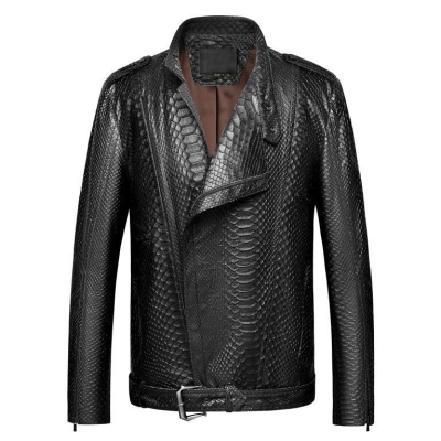 Snakeskin Motorcycle Biker Jackets