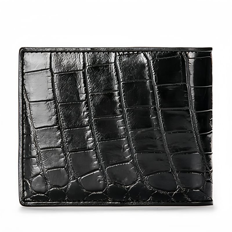 Premium Crocodile Bifold Wallet - Leather Gifts Every Graduate Will Appreciate in 2025