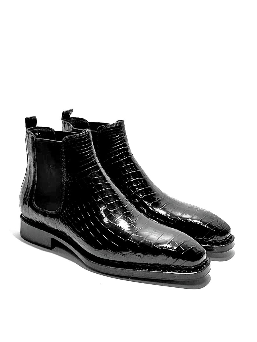 Custom Made Leather Chelsea Boots for Men 2025