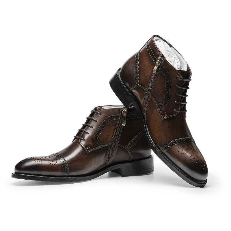 Zipper Boots for Modern Man