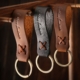 Personalized Leather Keychain for Him