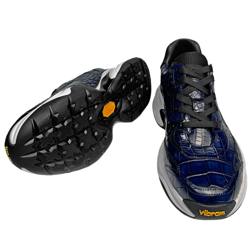 Casual Alligator Leather Sneakers Alligator Leather Shoes for Men